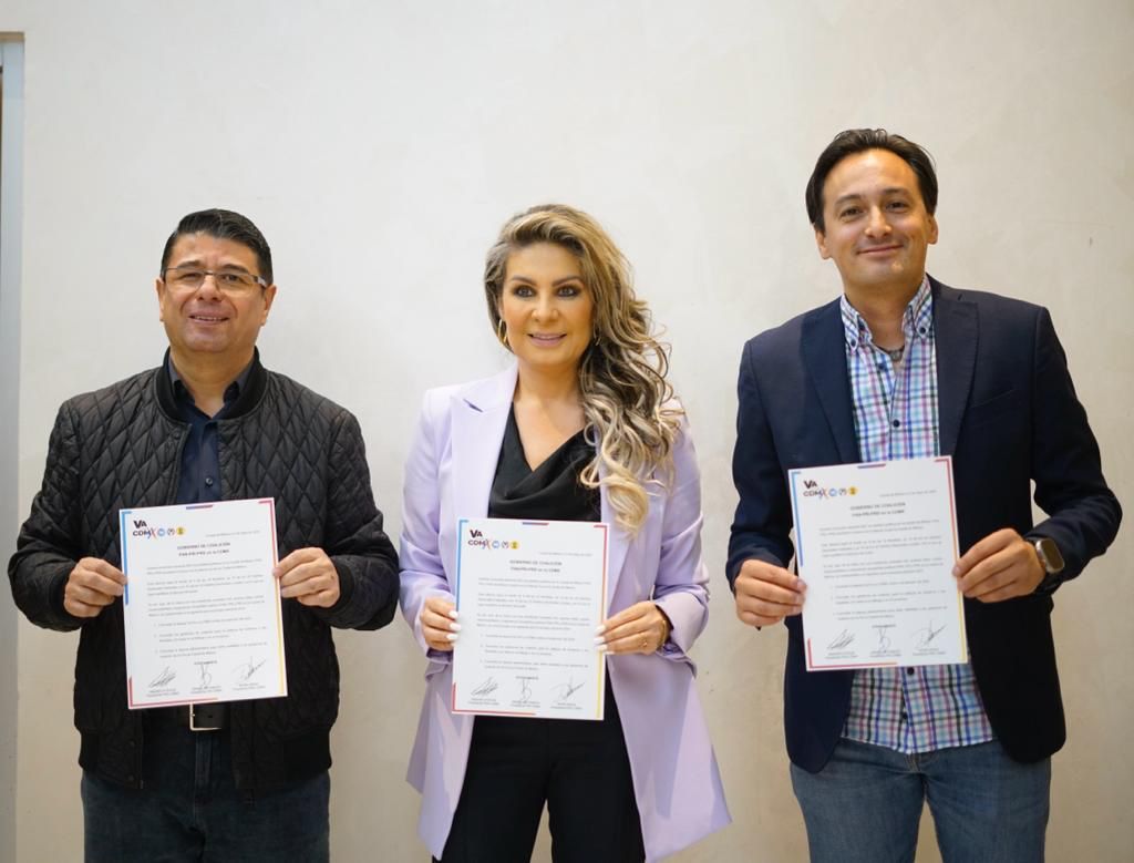 El PRI, PAN y PRD irán en alianza por la Jefatura de Gobierno y Alcaldías en la CDMX