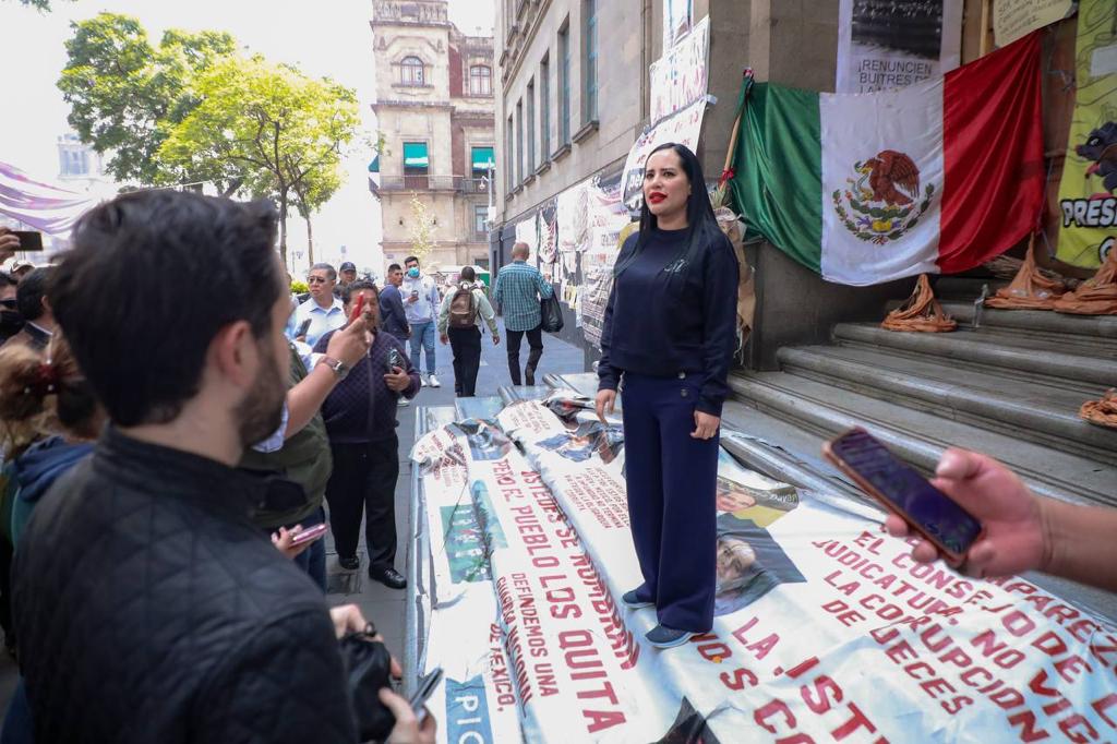 Sandra Cuevas sale en defensa de la Presidenta de la SCJN, Norma Piña