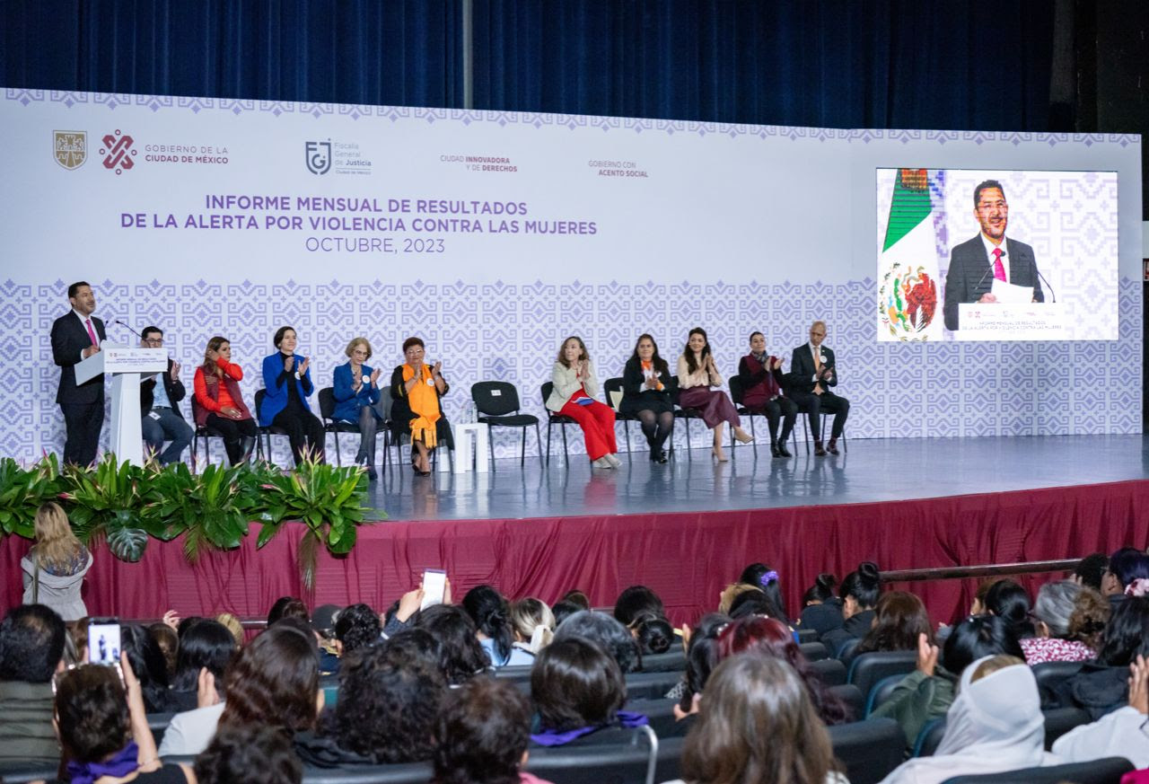 Feminicidios a la baja en CDMX, aseguró Martí Batres