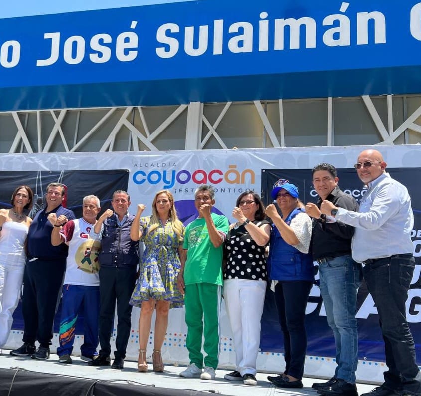 Reinauguran gimnasio con homenaje a José Sulaimán en el Deportivo ‘Mújica’