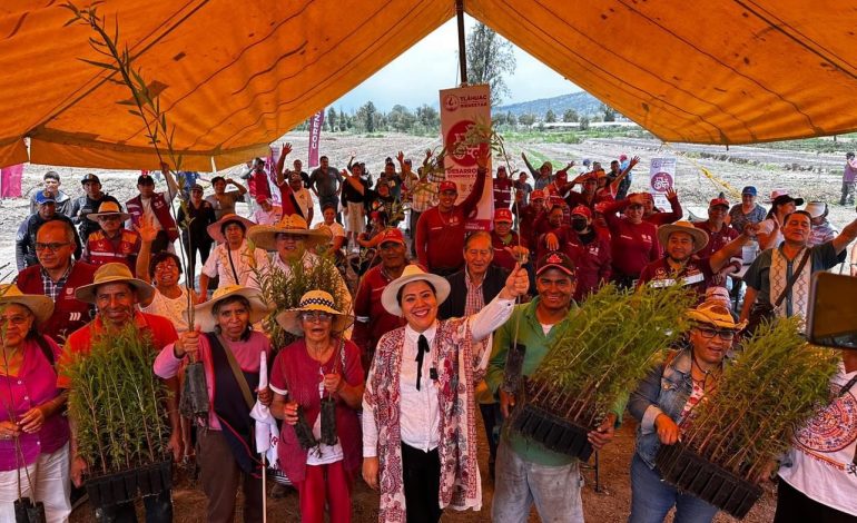 Tláhuac conmemora el Día del Árbol reforestando, la meta sembrar 200 mil