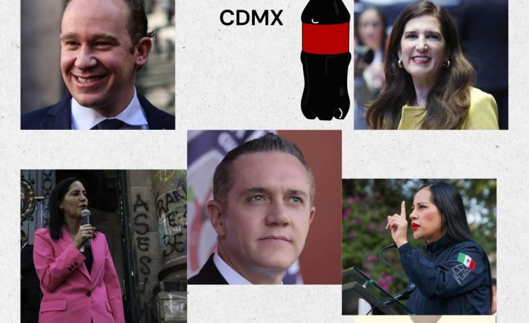 Los aspirantes al Gobierno de la CDMX
