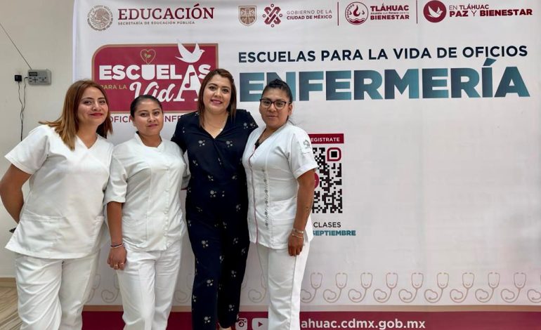 Tláhuac abre convocatoria para nueva Escuela de Oficios y Enfermería