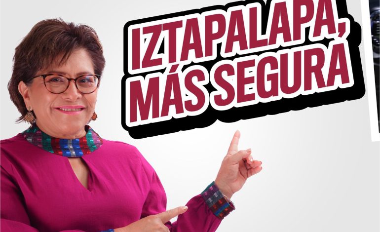 Iztapalapa es más segura: diputada