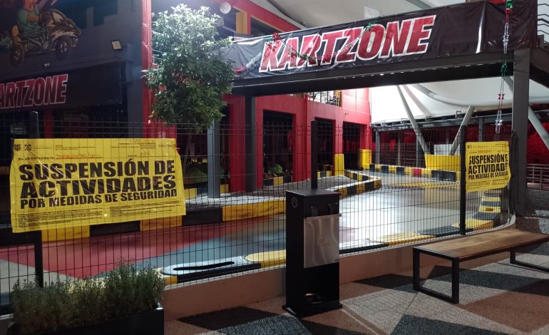 Suspende Coyoacán operación de Go-Karts en plaza comercial