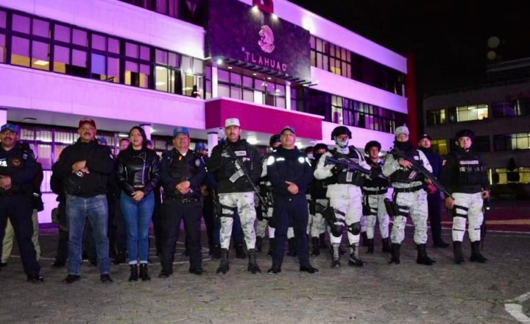 Guardia Nacional incrementa presencia en Tláhuac