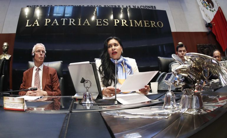 Senadora Ana Lilia Rivera llama a evitar enfrentamientos bélicos entre naciones 