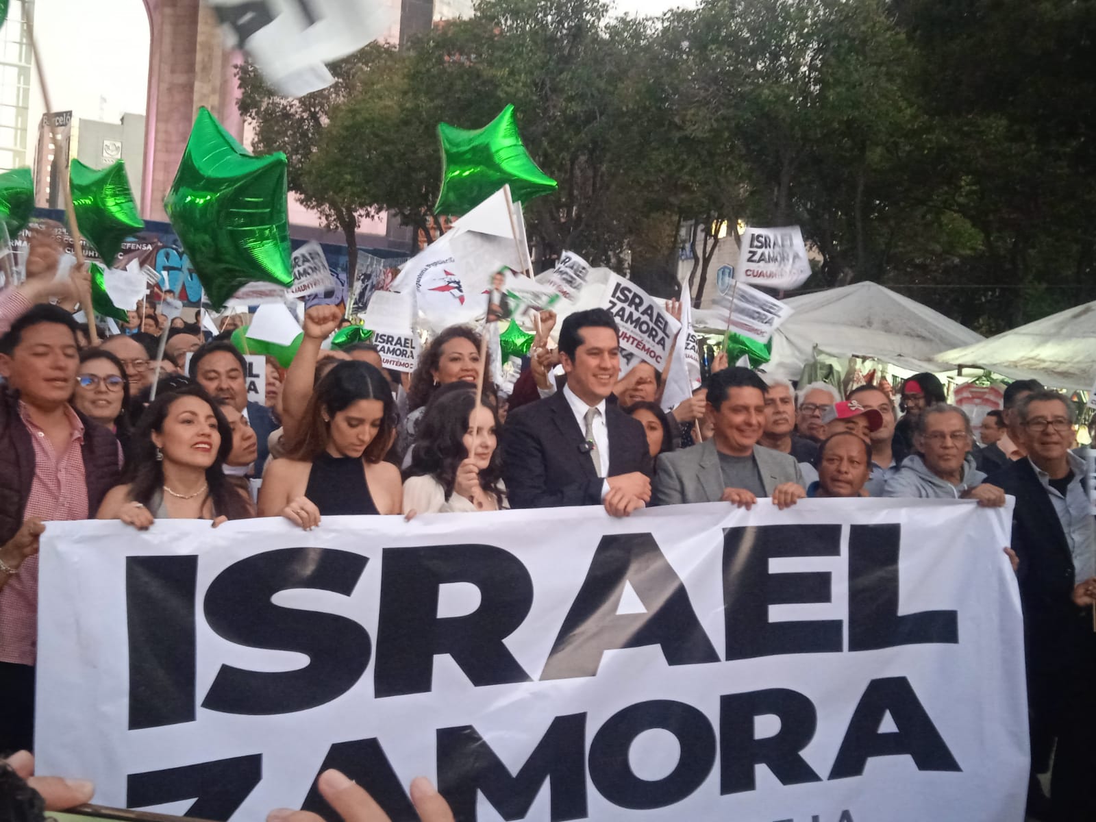 Senador Israel Zamora se registra para la Cuauhtémoc