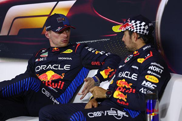 Primera fila de largada para Red Bull con Max y Sergio para el GP de China